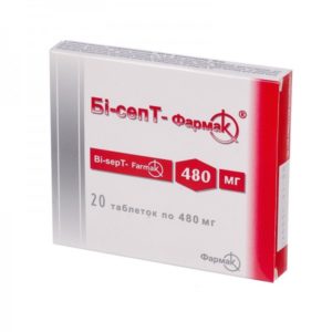 Biseptol 400mg/80mg 20 tabs